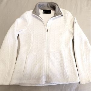 Spyder Major Cable Core Sweater White Medium like new condition